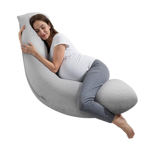 Pregnancy Pillows, L-Shaped Maternity Pillow for Pregnant Women, Soft